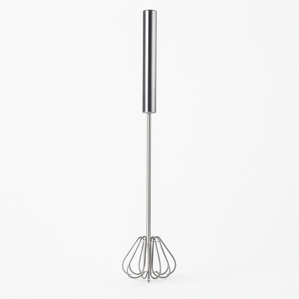 Automatischer Edelstahl Schneebesen – Größe M