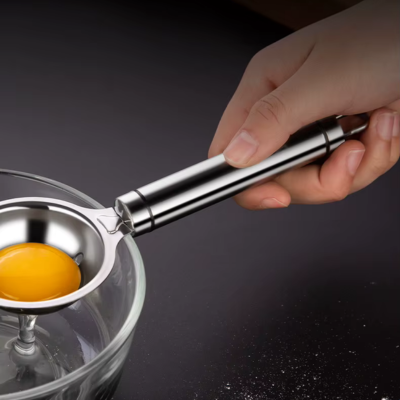 Premium Edelstahl-Eiertrenner