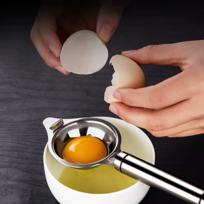 Premium Edelstahl-Eiertrenner