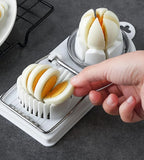 DuoCut Eier-Schneider 2-in-1 Weiß