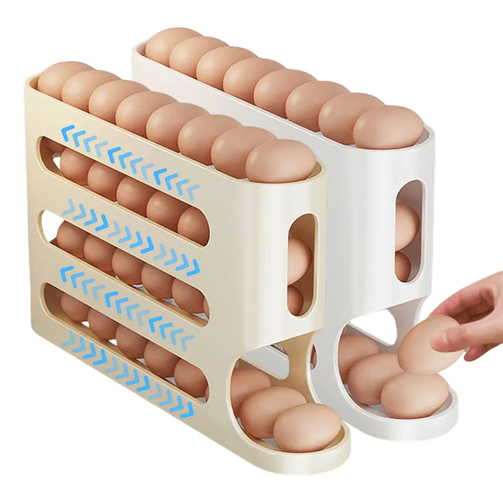 Eggsmart – Automatischer 4-Etagen Eier-Organizer (30 Eier)