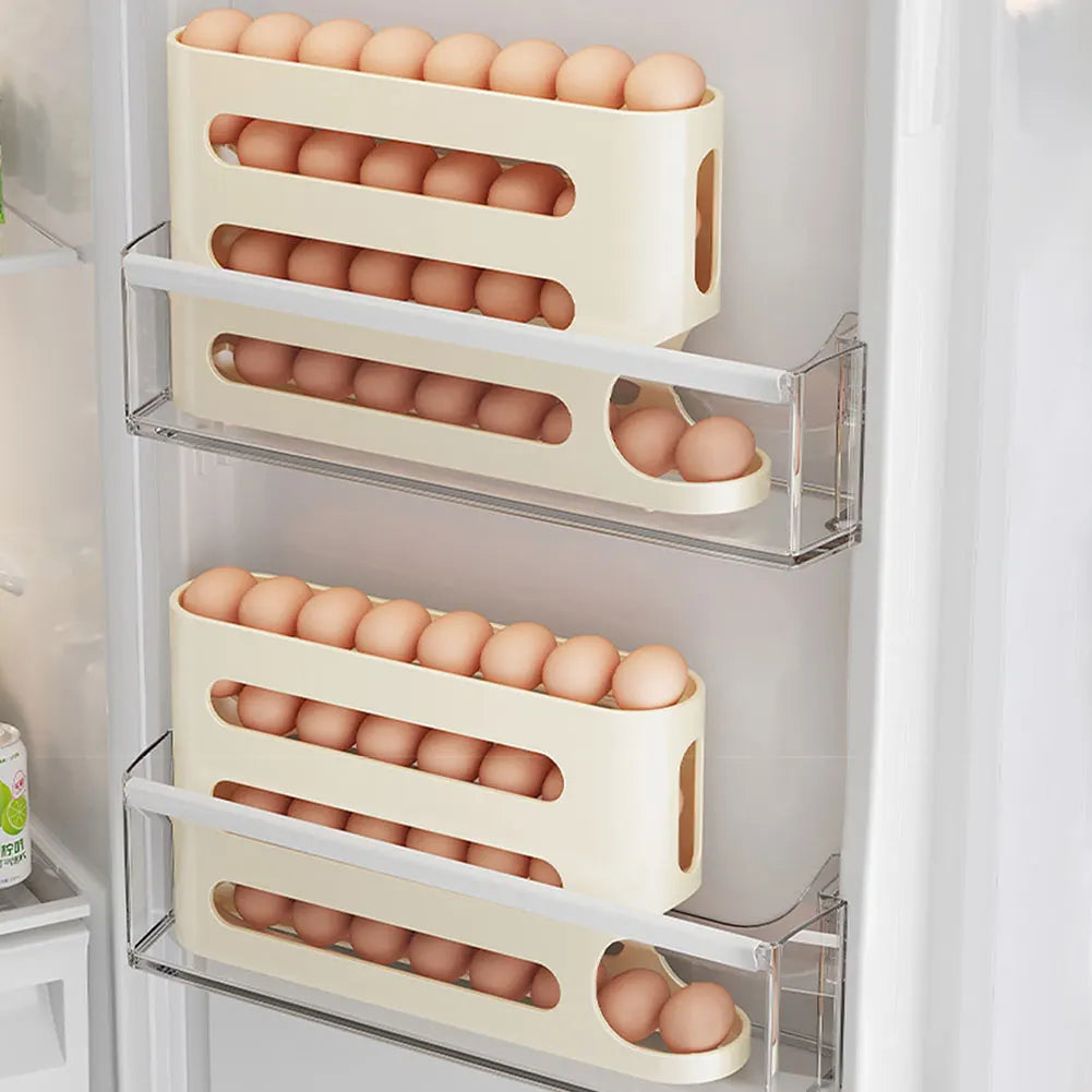 Eggsmart – Automatischer 4-Etagen Eier-Organizer (30 Eier)
