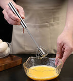 Automatischer Edelstahl Schneebesen – Größe L