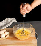 Automatischer Edelstahl Schneebesen – Größe S